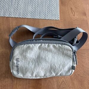 lululemon athletica Light Gray Crossbody Belt Bag
